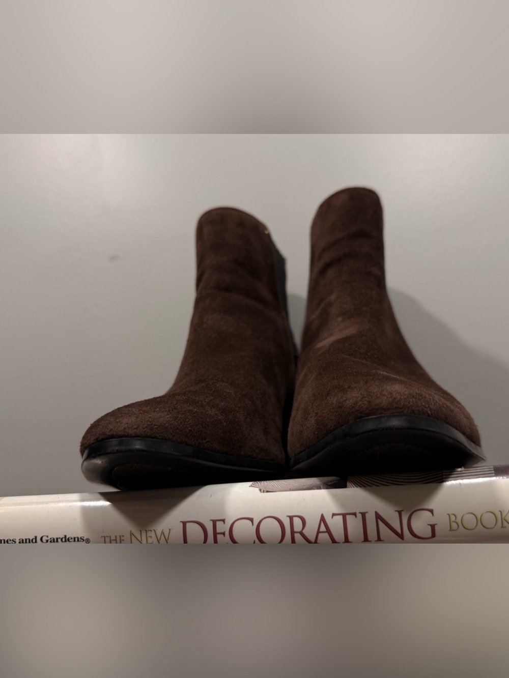 Calvin Klein Women’s Brown Suede Ankle Boots - Picture 11 of 16